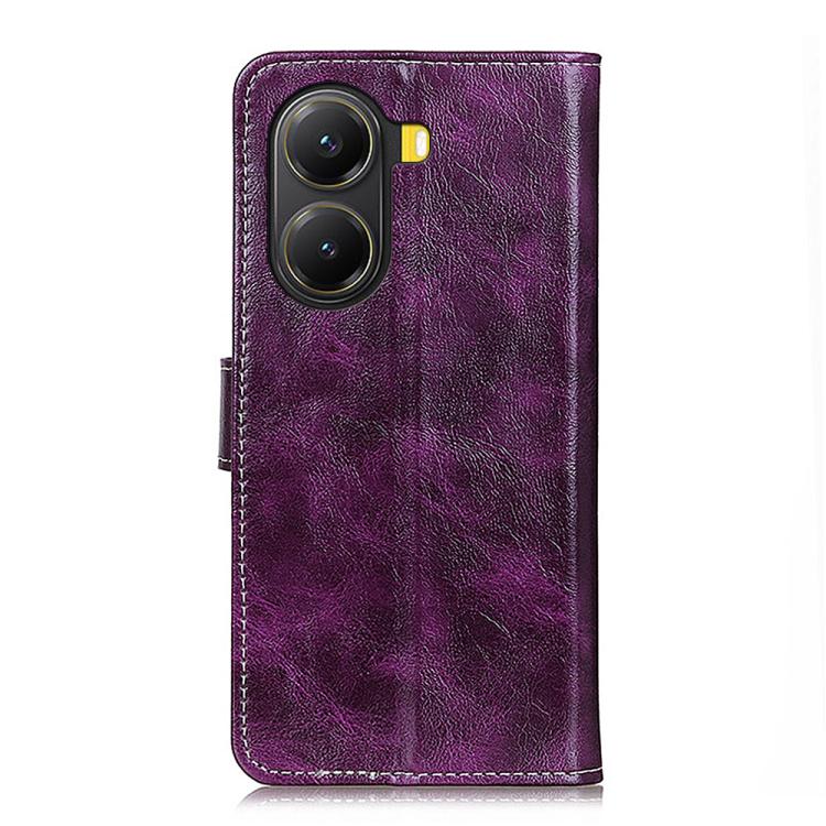 For Xiaomi Poco X7 Pro Retro Crazy Horse Texture Leather Phone Case