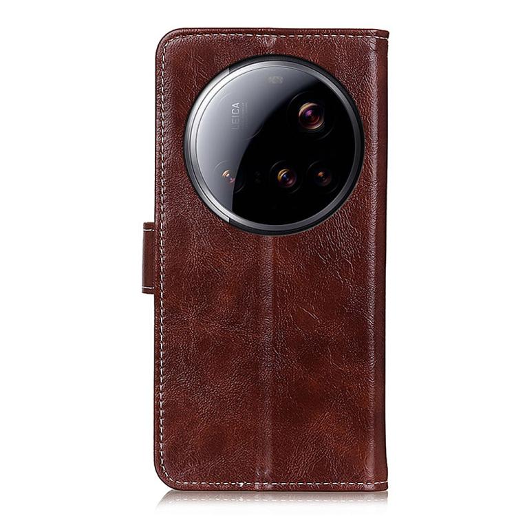 For Xiaomi 15 Ultra Retro Crazy Horse Texture Leather Phone Case