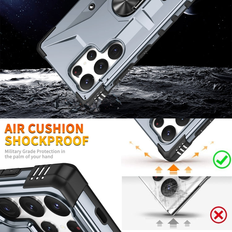For Samsung Galaxy S24 Ultra 5G Ring Holder Phone Case