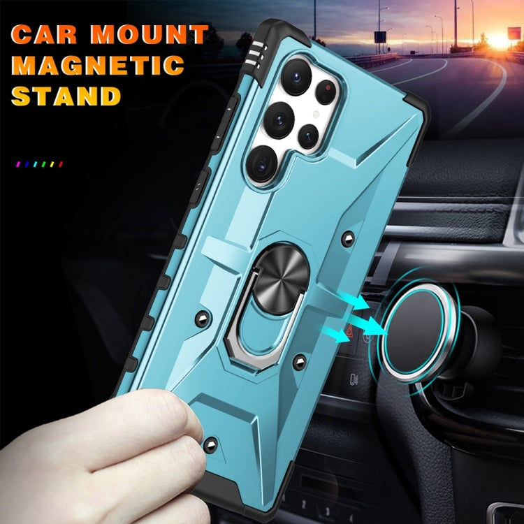 For Samsung Galaxy S24 Ultra 5G Ring Holder Phone Case