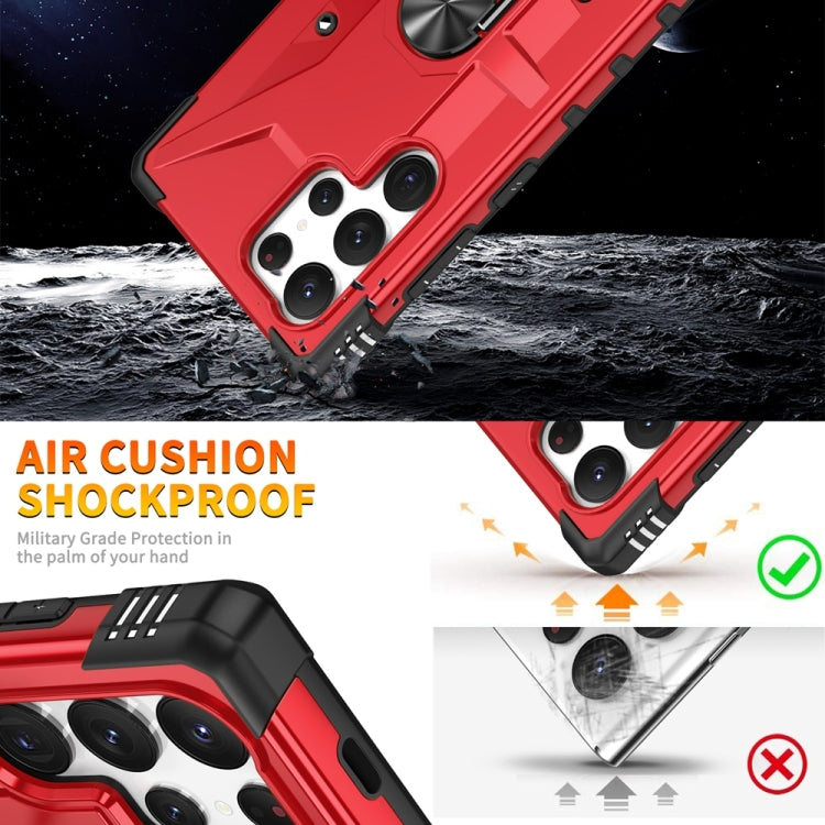 For Samsung Galaxy S24 Ultra 5G Ring Holder Phone Case