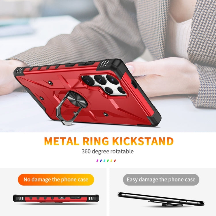 For Samsung Galaxy S24 Ultra 5G Ring Holder Phone Case