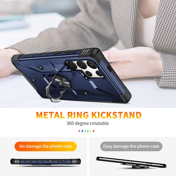 For Samsung Galaxy S24 Ultra 5G Ring Holder Phone Case
