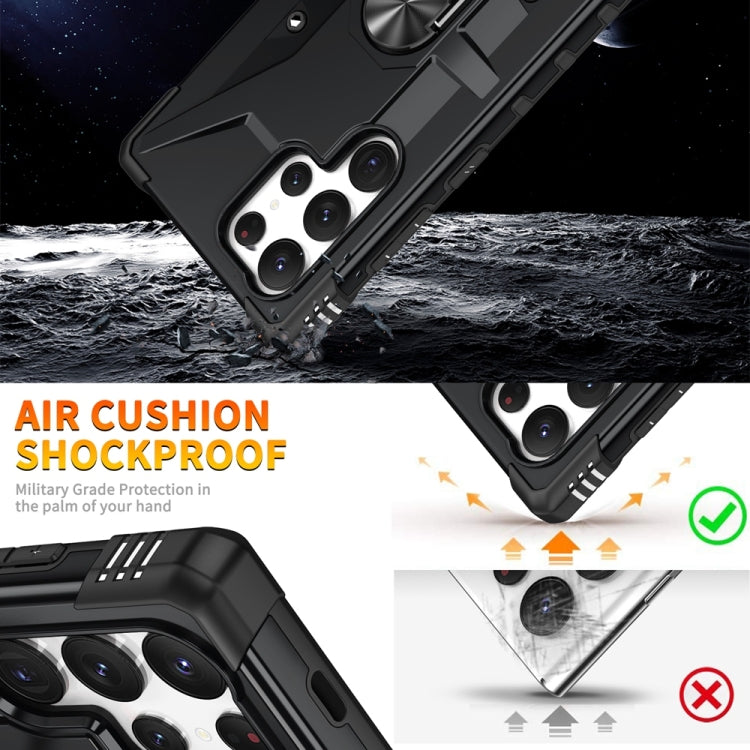 For Samsung Galaxy S24 Ultra 5G Ring Holder Phone Case