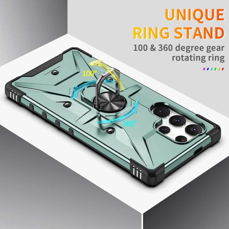 For Samsung Galaxy S24 Ultra 5G Ring Holder Phone Case