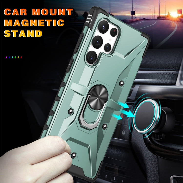 For Samsung Galaxy S24 Ultra 5G Ring Holder Phone Case