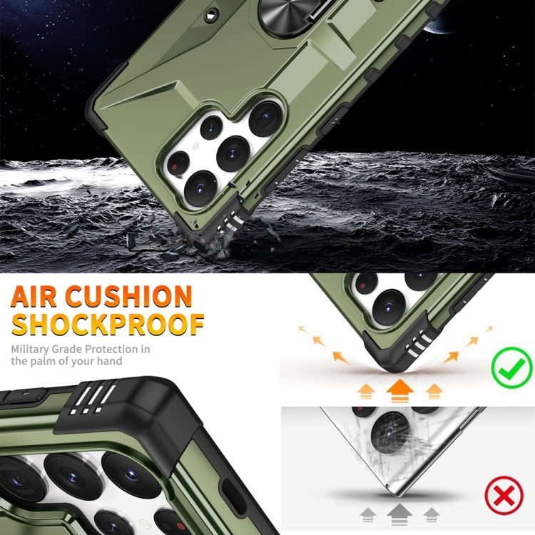 For Samsung Galaxy S24 Ultra 5G Ring Holder Phone Case