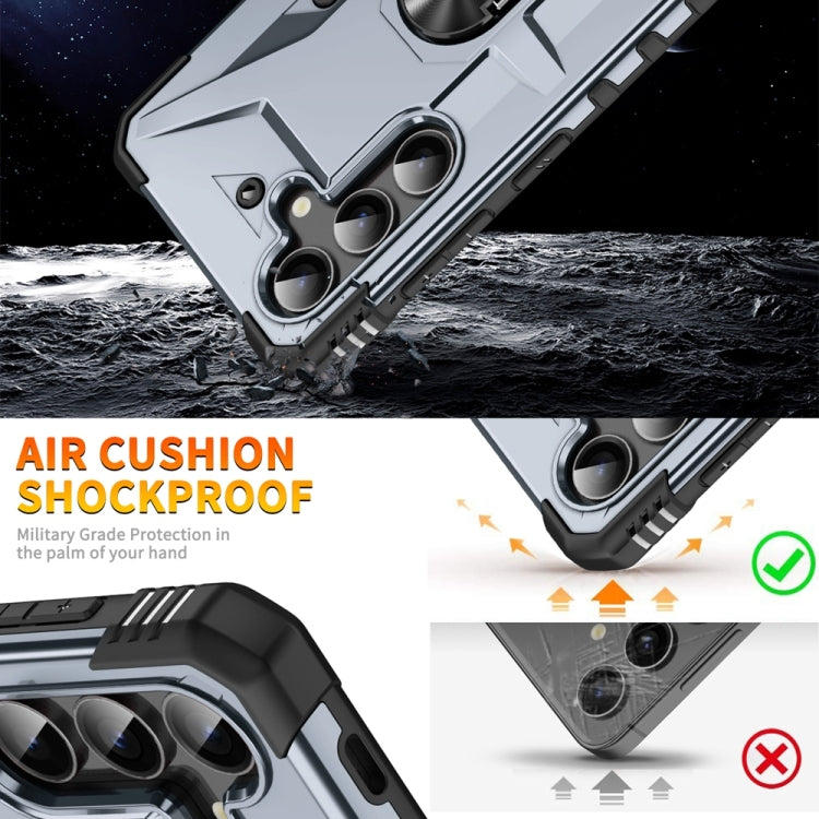 For Samsung Galaxy S24+ 5G Ring Holder Phone Case