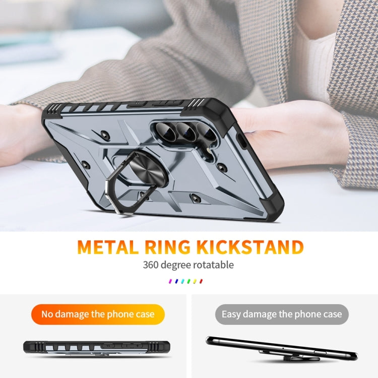 For Samsung Galaxy S24+ 5G Ring Holder Phone Case