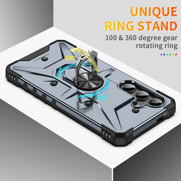 For Samsung Galaxy S24+ 5G Ring Holder Phone Case