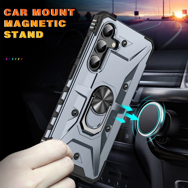 For Samsung Galaxy S24+ 5G Ring Holder Phone Case