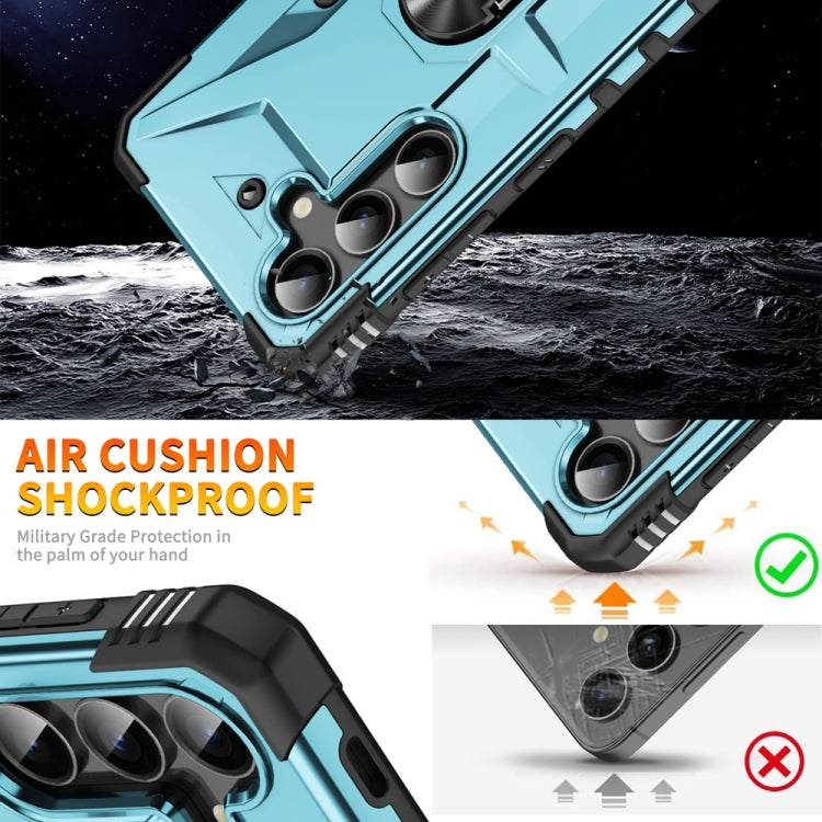 For Samsung Galaxy S24+ 5G Ring Holder Phone Case