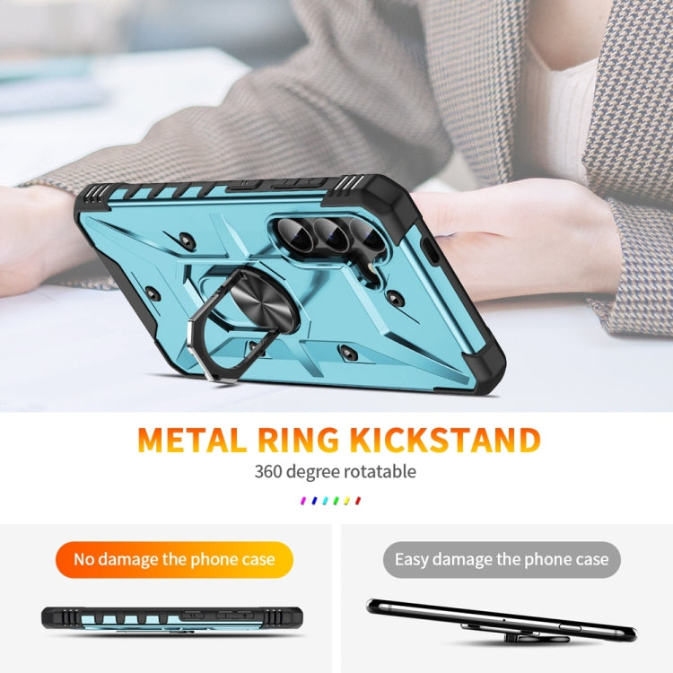 For Samsung Galaxy S24+ 5G Ring Holder Phone Case