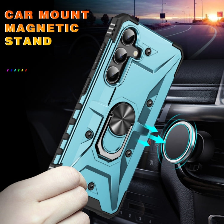 For Samsung Galaxy S24+ 5G Ring Holder Phone Case