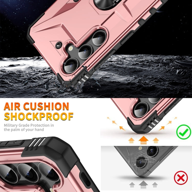 For Samsung Galaxy S24+ 5G Ring Holder Phone Case