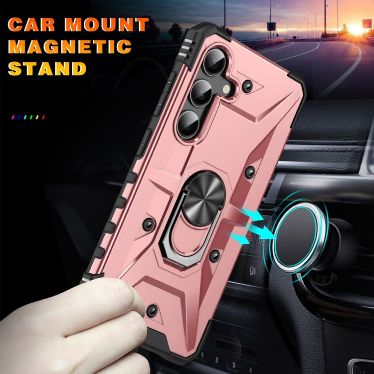 For Samsung Galaxy S24+ 5G Ring Holder Phone Case