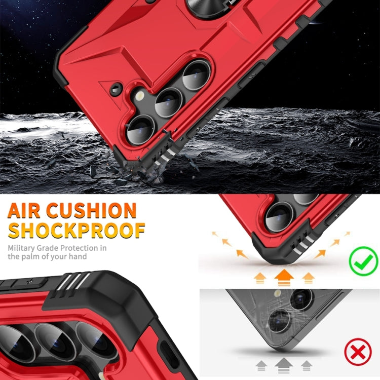 For Samsung Galaxy S24+ 5G Ring Holder Phone Case