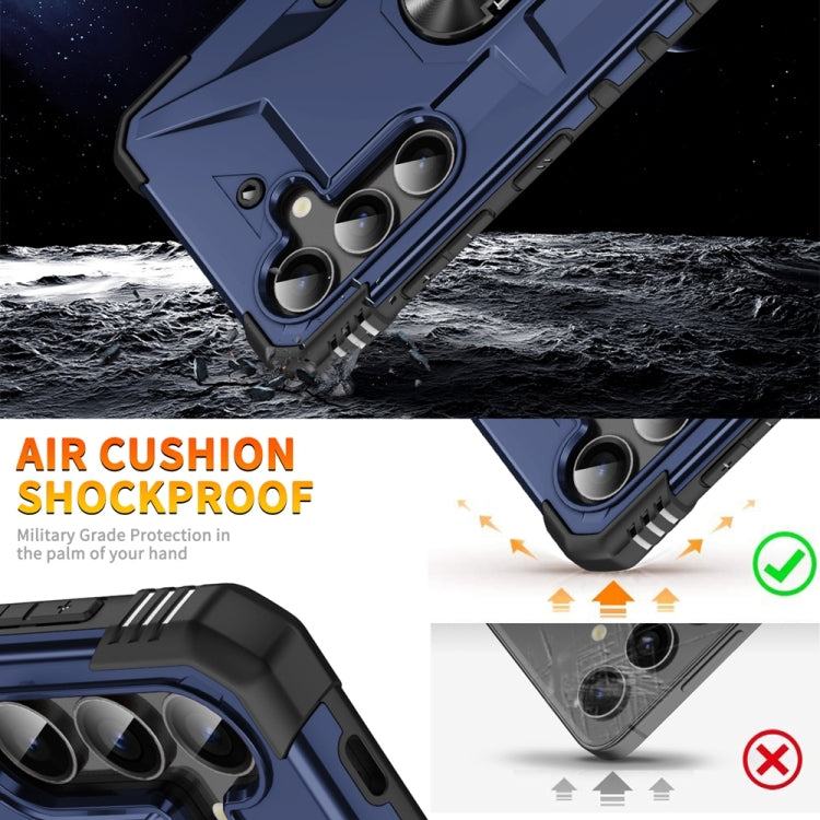 For Samsung Galaxy S24+ 5G Ring Holder Phone Case
