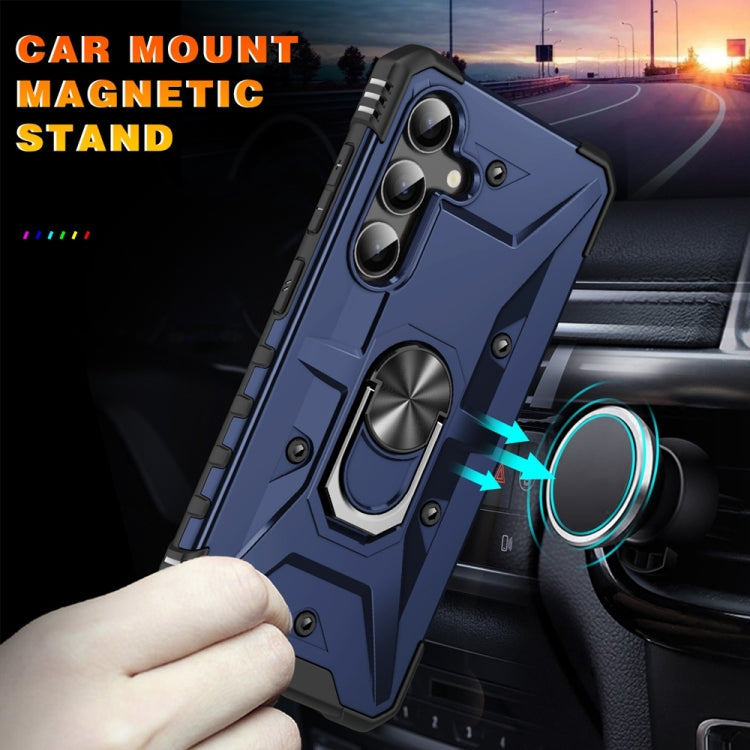 For Samsung Galaxy S24+ 5G Ring Holder Phone Case