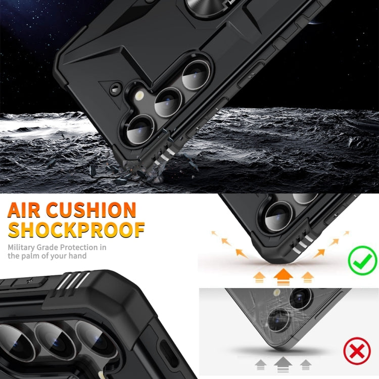 For Samsung Galaxy S24+ 5G Ring Holder Phone Case