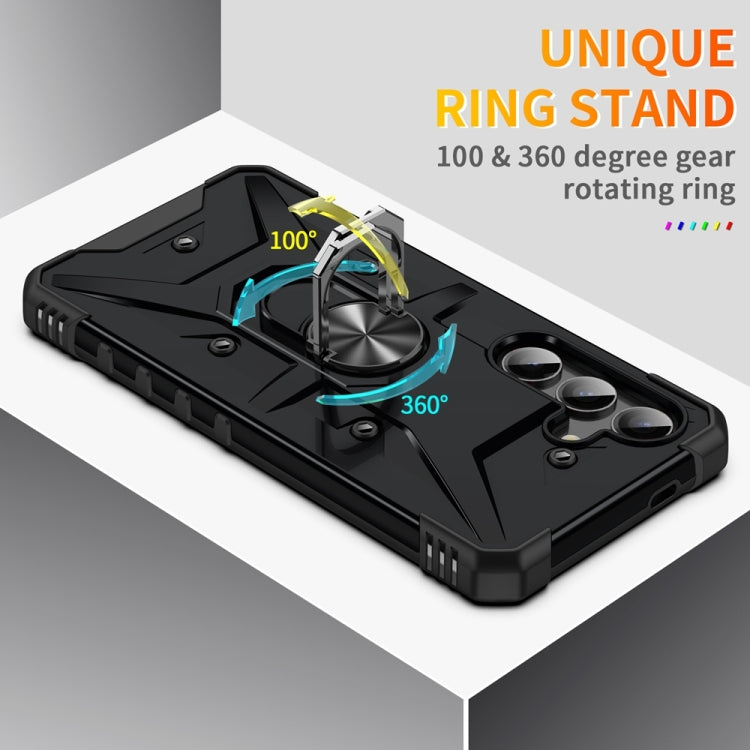 For Samsung Galaxy S24+ 5G Ring Holder Phone Case