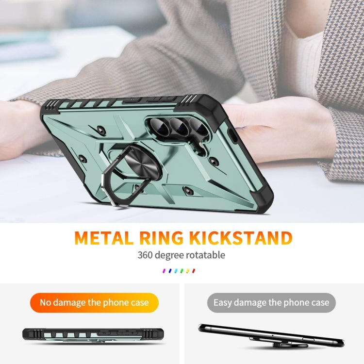 For Samsung Galaxy S24+ 5G Ring Holder Phone Case