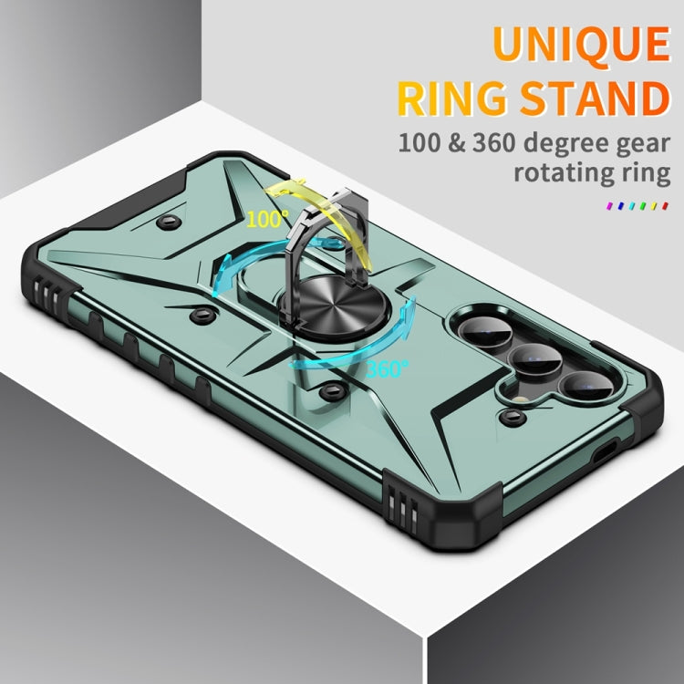 For Samsung Galaxy S24+ 5G Ring Holder Phone Case
