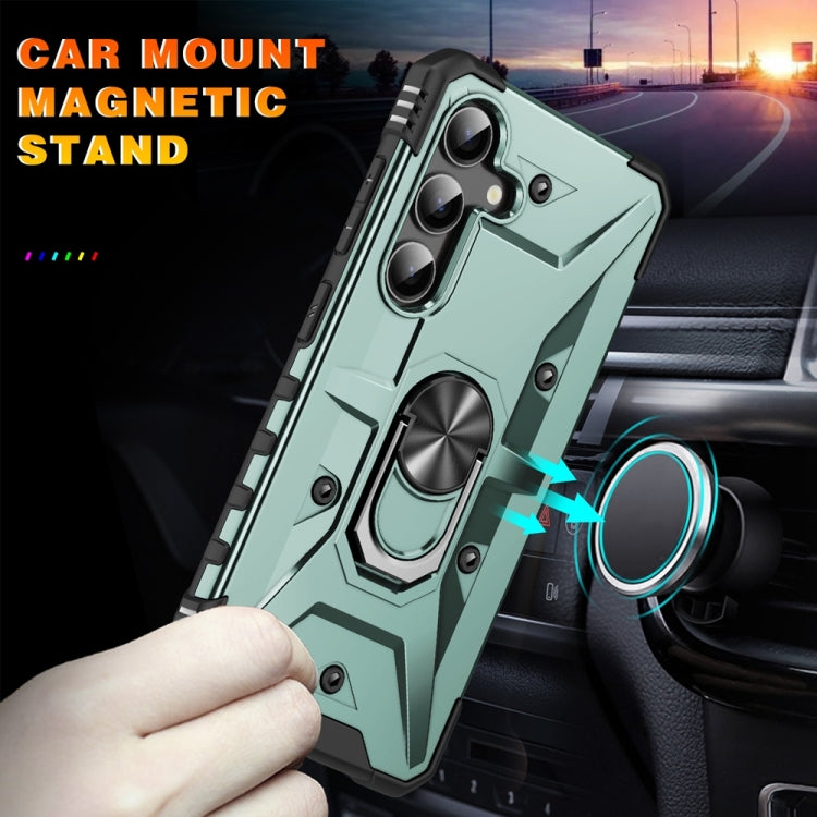 For Samsung Galaxy S24+ 5G Ring Holder Phone Case