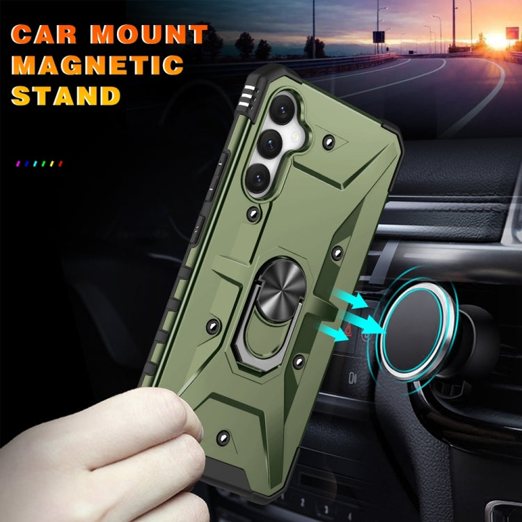 For Samsung Galaxy A34 5G Ring Holder Phone Case