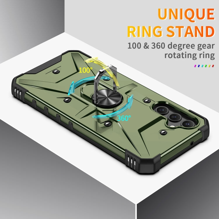 For Samsung Galaxy A15 Ring Holder Phone Case