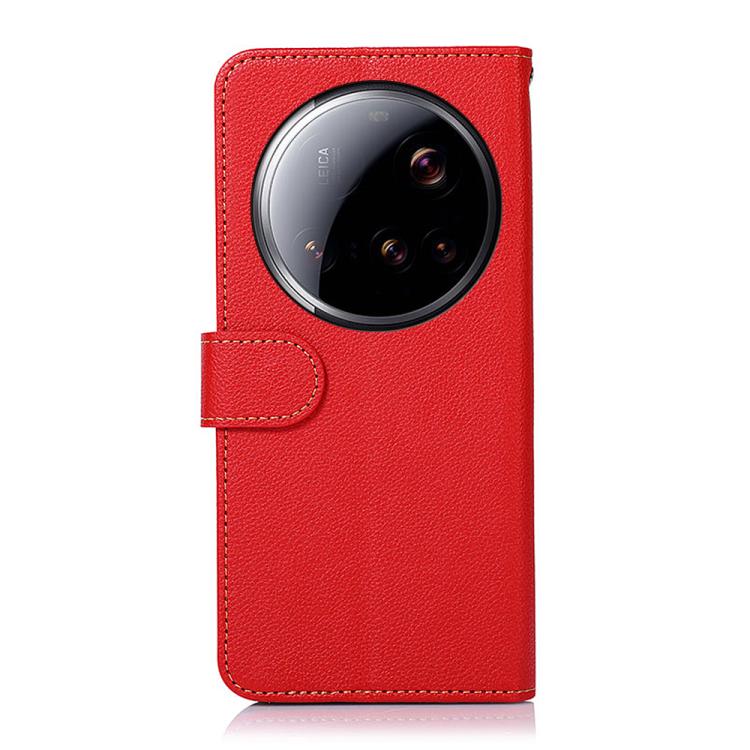 For Xiaomi 15 Ultra KHAZNEH Litchi Texture Leather RFID Phone Case