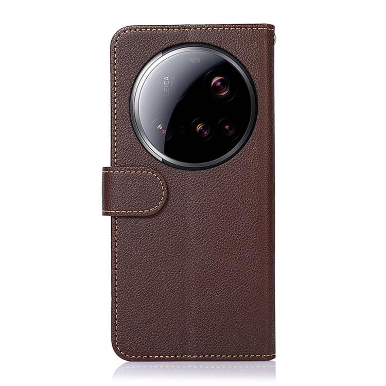 For Xiaomi 15 Ultra KHAZNEH Litchi Texture Leather RFID Phone Case