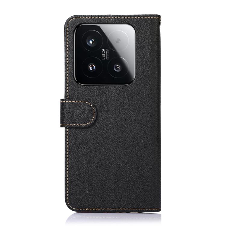 For Xiaomi 15T 5G KHAZNEH Litchi Texture Leather RFID Phone Case