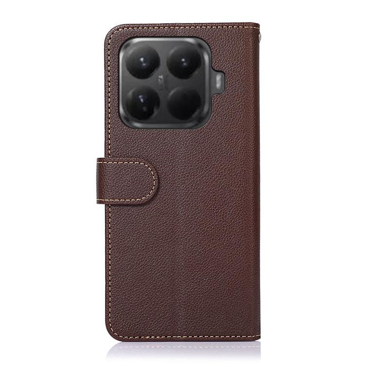 For Xiaomi 15T Pro 5G KHAZNEH Litchi Texture Leather RFID Phone Case