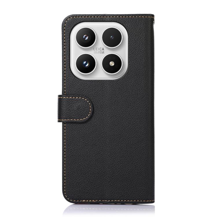 For Xiaomi 17 KHAZNEH Litchi Texture Leather RFID Phone Case