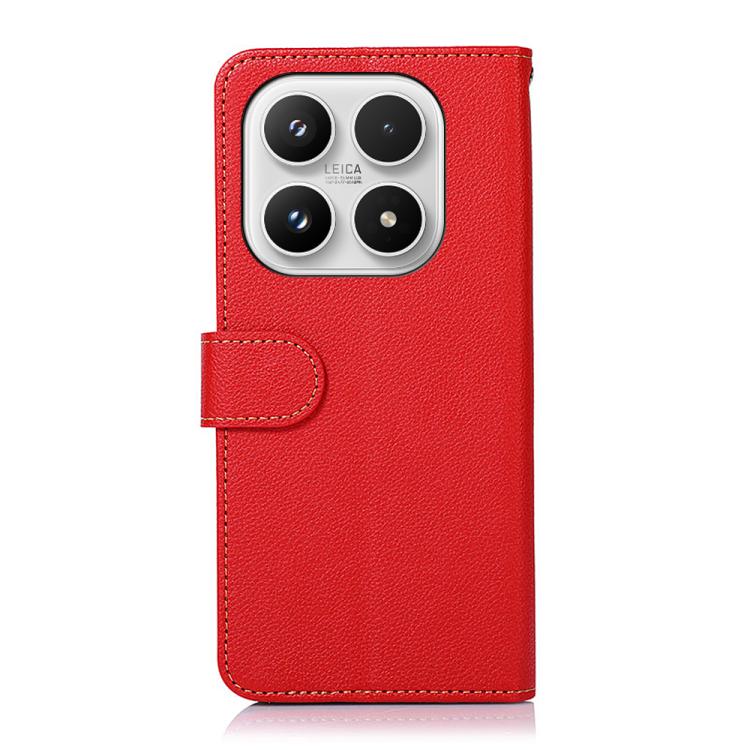 For Xiaomi 17 KHAZNEH Litchi Texture Leather RFID Phone Case