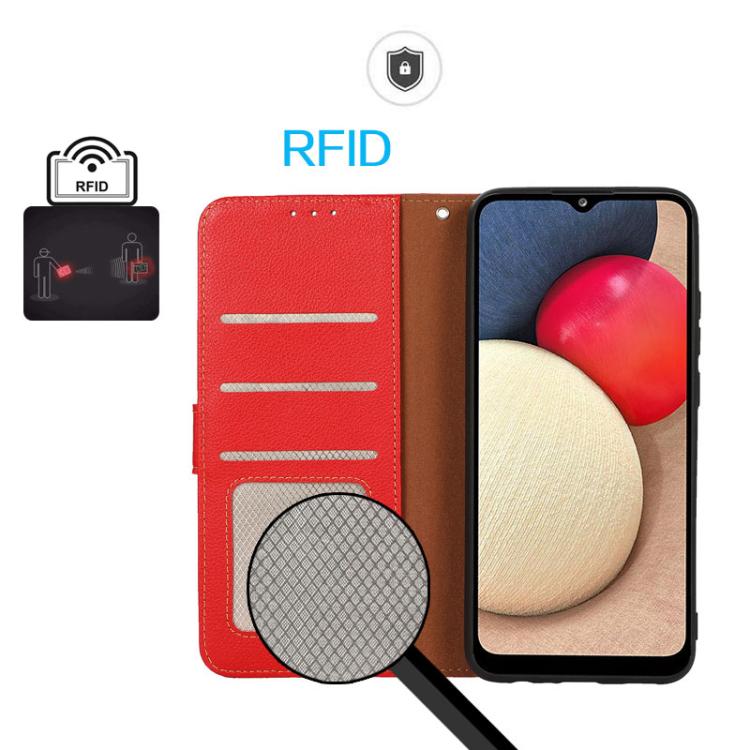 For Xiaomi 17 KHAZNEH Litchi Texture Leather RFID Phone Case