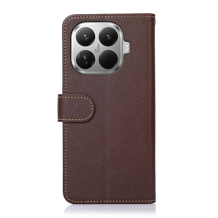 For Xiaomi 17T 5G KHAZNEH Litchi Texture Leather RFID Phone Case