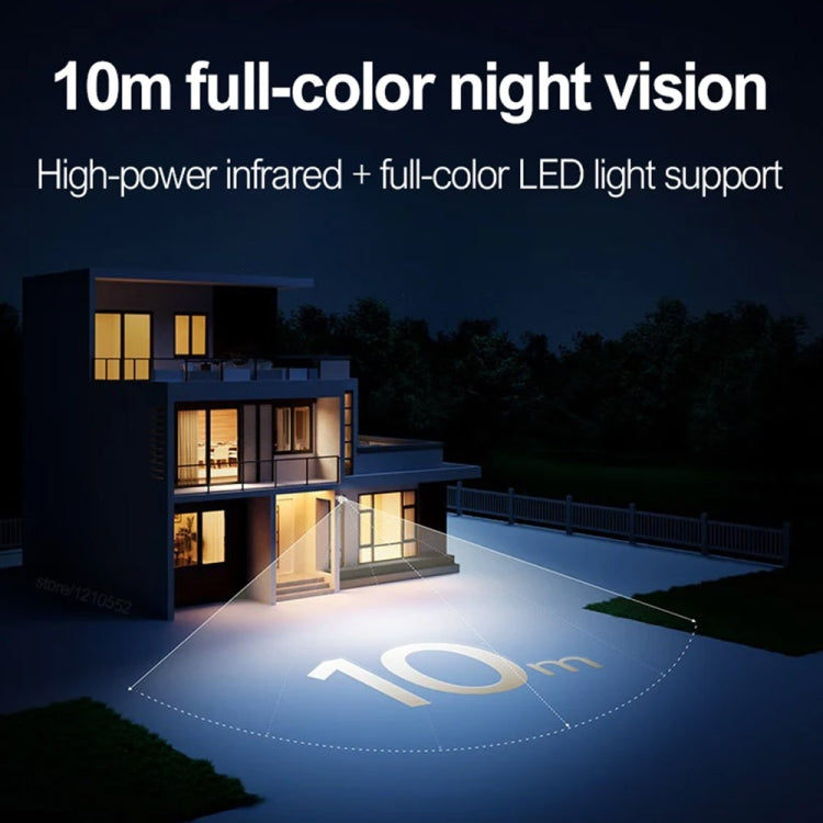Original Xiaomi Outdoor Camera BW500 4MP 2.5K HD IP67 Waterproof - White