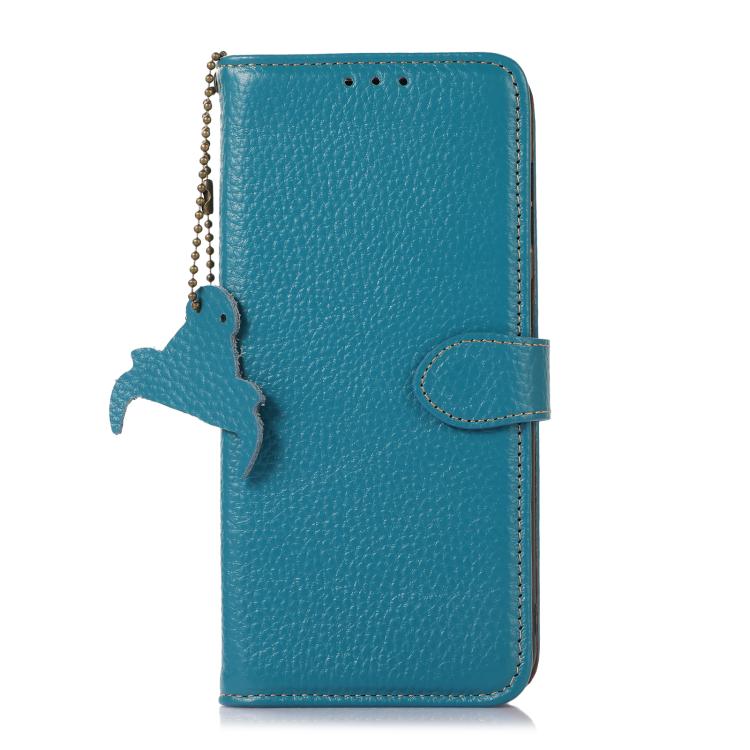 For Xiaomi 15T 5G Genuine Leather Litchi Texture RFID Leather Phone Case