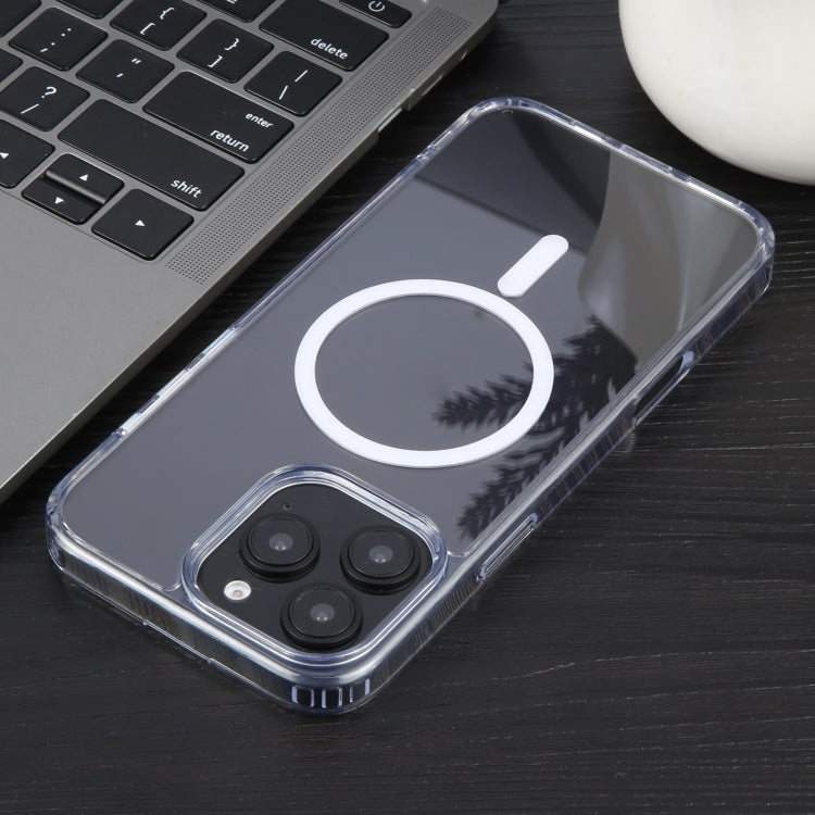 For iPhone 16 Pro GEBEI MagSafe Magnetic Transparent Phone Case - Transparent