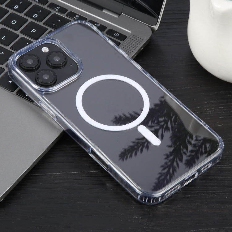 For iPhone 16 Pro Max GEBEI MagSafe Magnetic Transparent Phone Case - Transparent