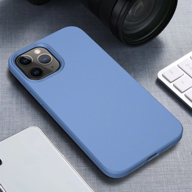 For iPhone 12 Pro Max Starry Series Shockproof Straw Material + TPU Protective Case