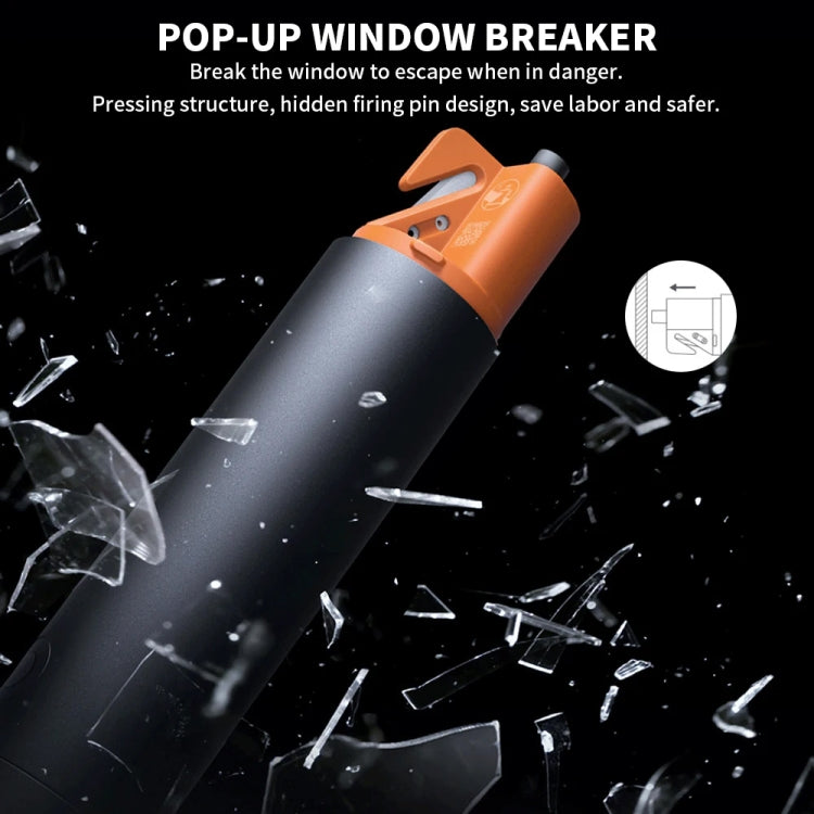 Original Xiaomi Mijia Multifunctional Flashlight 1000LM Strong Light IP54 - Black