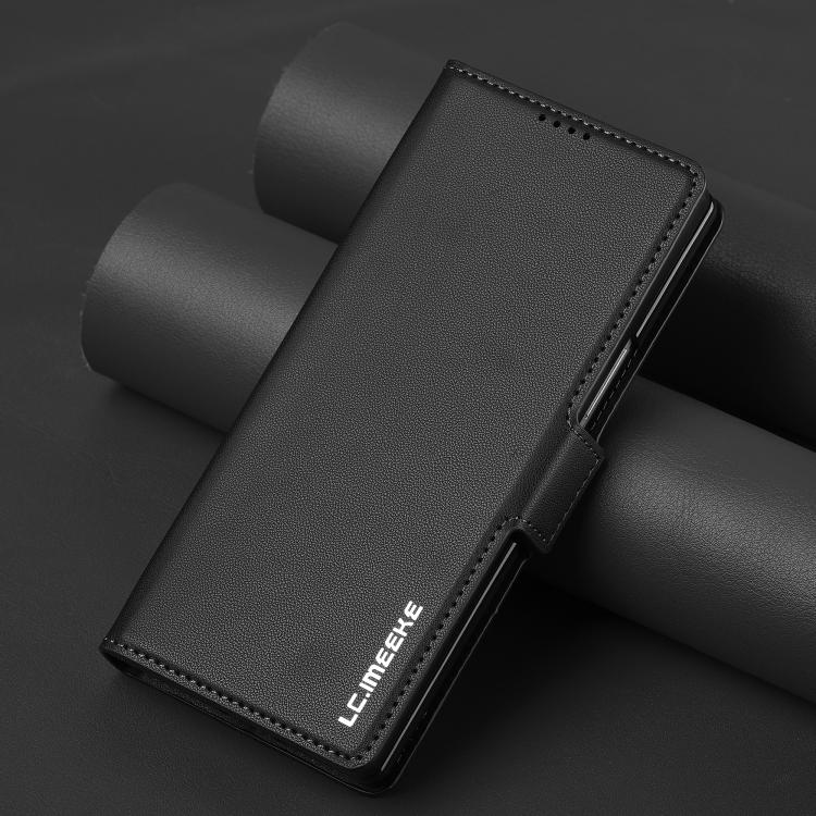 For Samsung Galaxy Z Fold7 5G LC.IMEEKE L1 Series Frosted Fine Texture PU Phone Case with Pen Slot, Pen Not Included