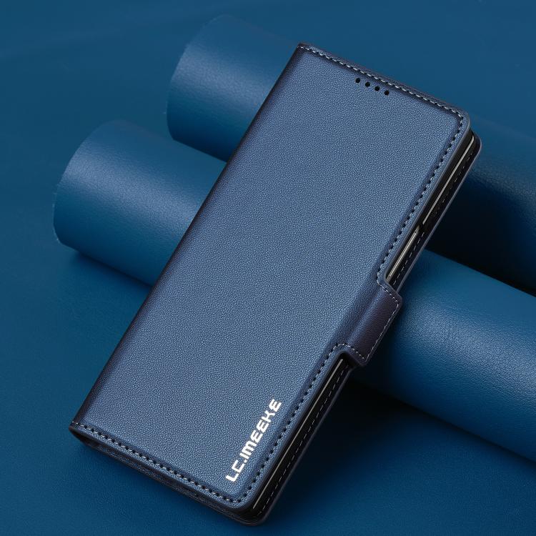 For Samsung Galaxy Z Fold7 5G LC.IMEEKE L1 Series Frosted Fine Texture PU Phone Case with Pen Slot, Pen Not Included