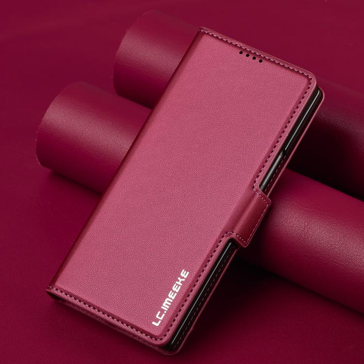 For Samsung Galaxy Z Fold7 5G LC.IMEEKE L1 Series Frosted Fine Texture PU Phone Case with Pen Slot, Pen Not Included