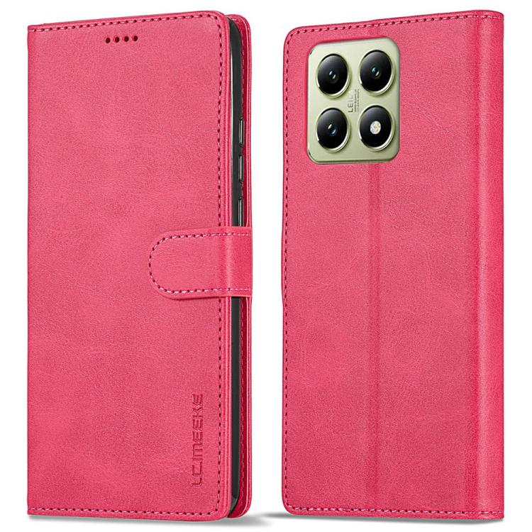 For Xiaomi 14T LC.IMEEKE Calf Texture Leather Phone Case