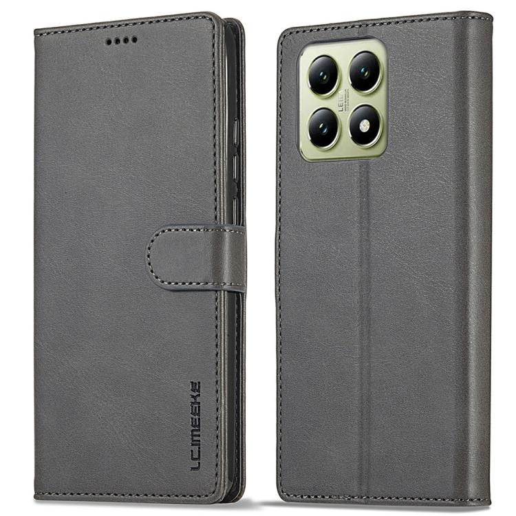 For Xiaomi 14T LC.IMEEKE Calf Texture Leather Phone Case