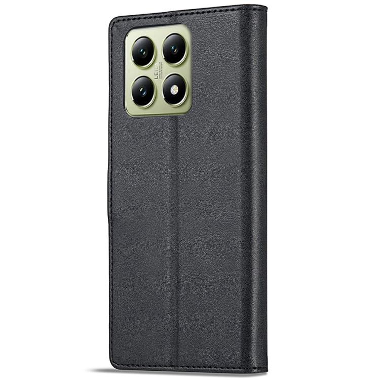 For Xiaomi 14T Pro LC.IMEEKE Calf Texture Leather Phone Case